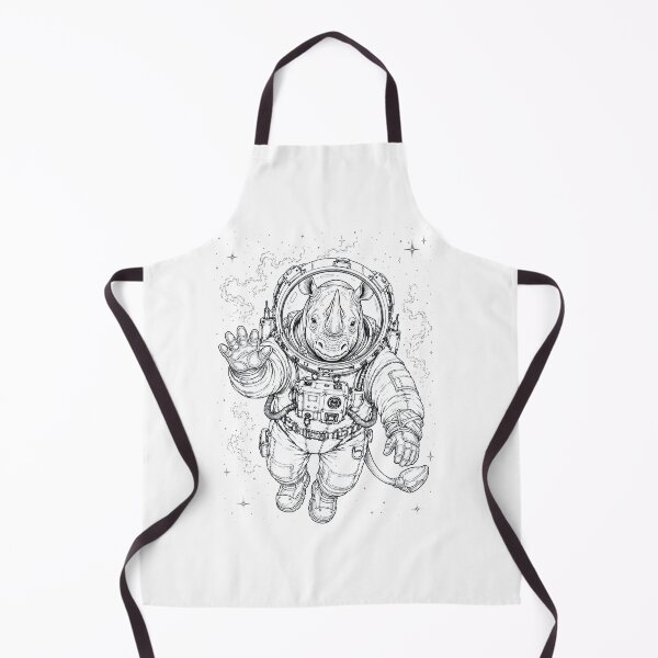 Item preview, Vintage Rhino Astronaut Animal Lover designed and sold by TerryConnells.