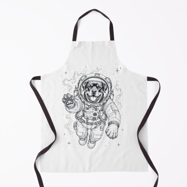 Item preview, Vintage Rottweiler Astronaut Dog Dad Mom Lover designed and sold by TerryConnells.