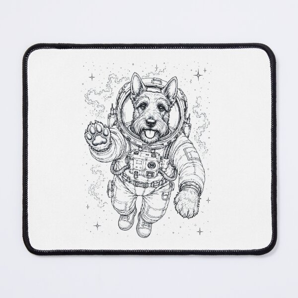 Item preview, Vintage Scottish Terrier Astronaut Dog Dad Mom Lover designed and sold by TerryConnells.