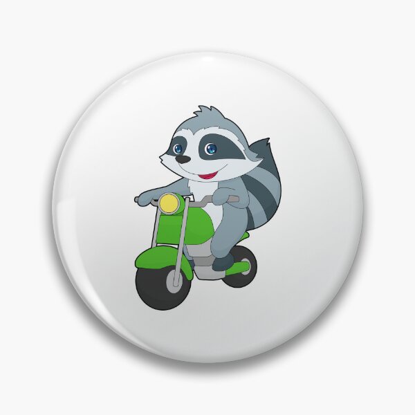 Item preview, Raccoon Scooter designed and sold by Snabdesign84.