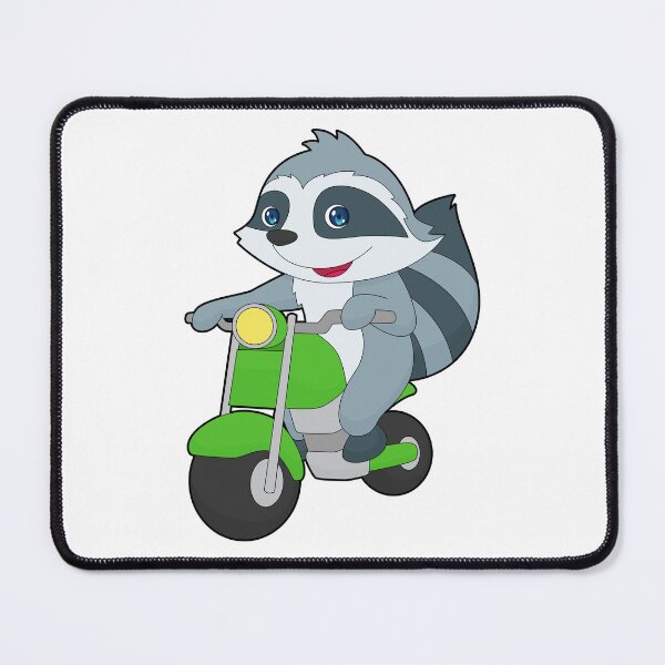 Item preview, Raccoon Scooter designed and sold by Snabdesign84.