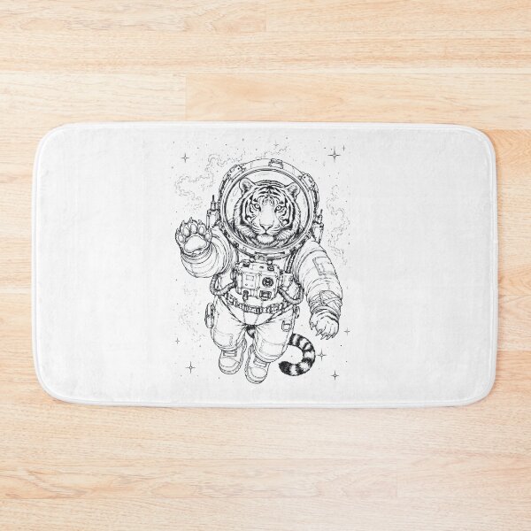 Item preview, Vintage Tiger Astronaut Animal Lover designed and sold by TerryConnells.