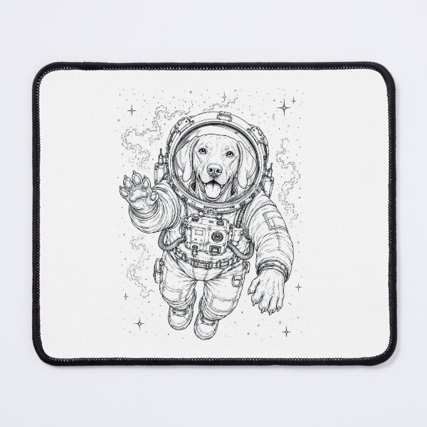 Item preview, Vintage Vizsla Astronaut Dog Dad Mom Lover designed and sold by TerryConnells.