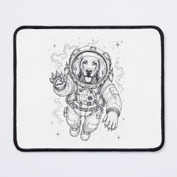 Item preview, Vintage Weimaraner Astronaut Dog Dad Mom Lover designed and sold by TerryConnells.