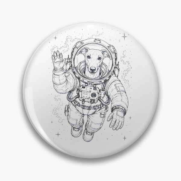 Item preview, Vintage Whippet Astronaut Dog Dad Mom Lover designed and sold by TerryConnells.