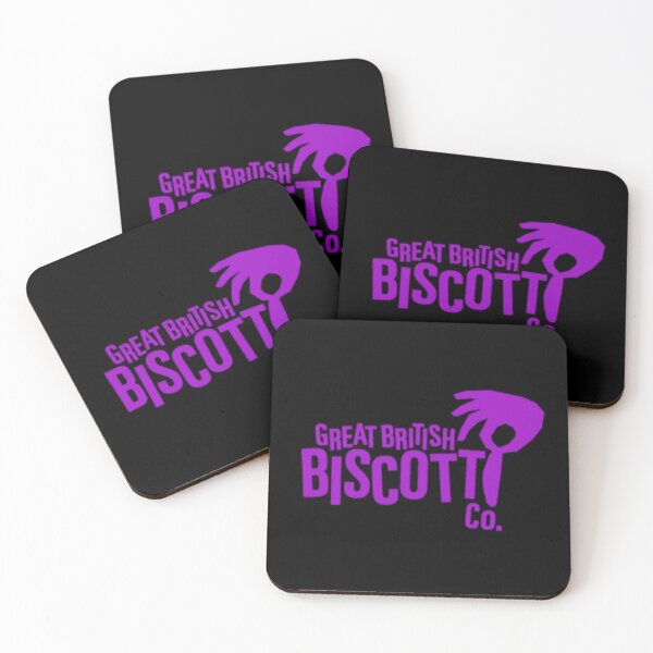 Item preview, The Great British Biscotti Co Purple Hand Logo designed and sold by Warwormm.