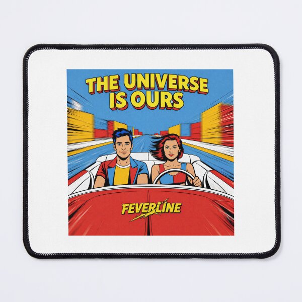 Item preview, Feverline Band Music Duo Retro Album Pop Art Genre Fusion designed and sold by w1ckerman.