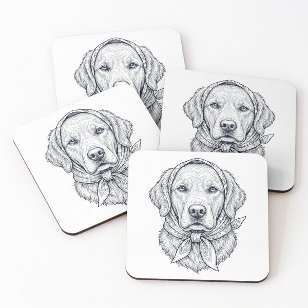 Item preview, Funny Golden Retriever Babushka Dog Mom designed and sold by DoodleTortle.