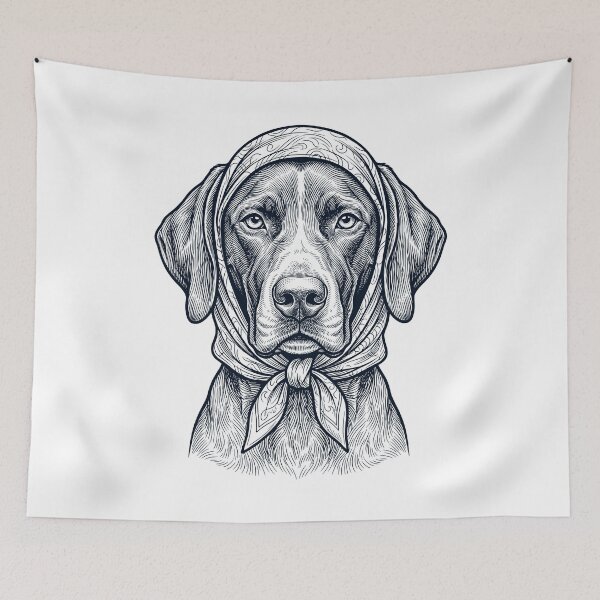 Item preview, Funny German Shorthaired Pointer Babushka Dog Mom designed and sold by DoodleTortle.