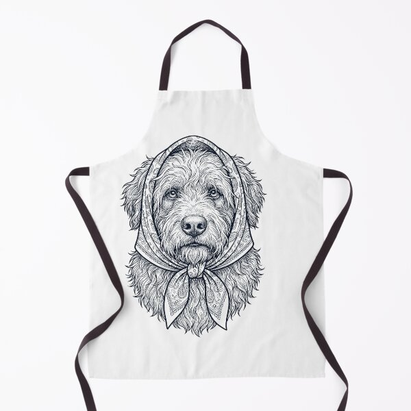 Item preview, Funny Goldendoodle Babushka Dog Mom designed and sold by DoodleTortle.