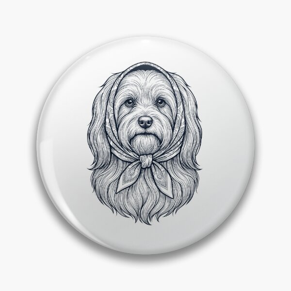 Item preview, Funny Havanese Babushka Dog Mom designed and sold by DoodleTortle.