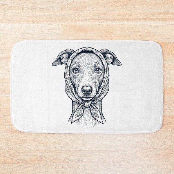 Item preview, Funny Italian Greyhound Babushka Dog Mom designed and sold by DoodleTortle.