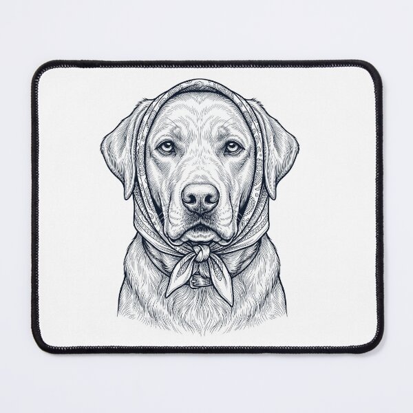 Item preview, Funny Labrador Retriever Babushka Dog Mom designed and sold by DoodleTortle.