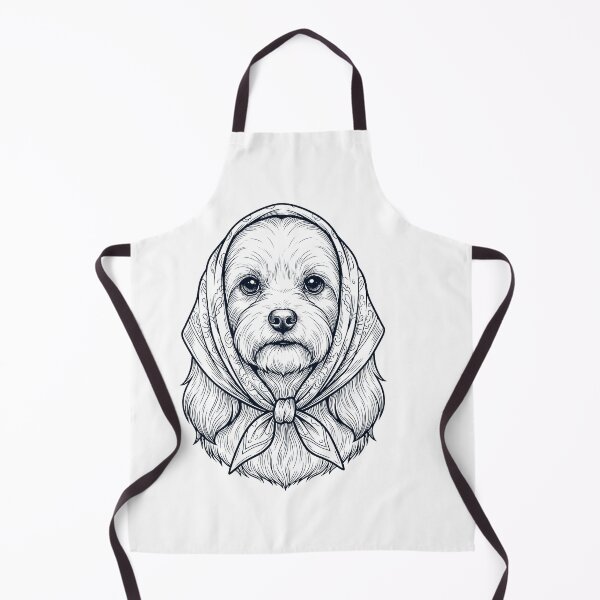 Item preview, Funny Maltese Babushka Dog Mom designed and sold by DoodleTortle.
