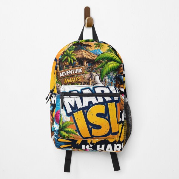 Item preview, Marvellous Island Torcy T-Shirt – Funny Tropical Vacation Graphic Tee | Adulting Is Hard Waterpark Travel Shirt designed and sold by Sushikidsntoddlers.