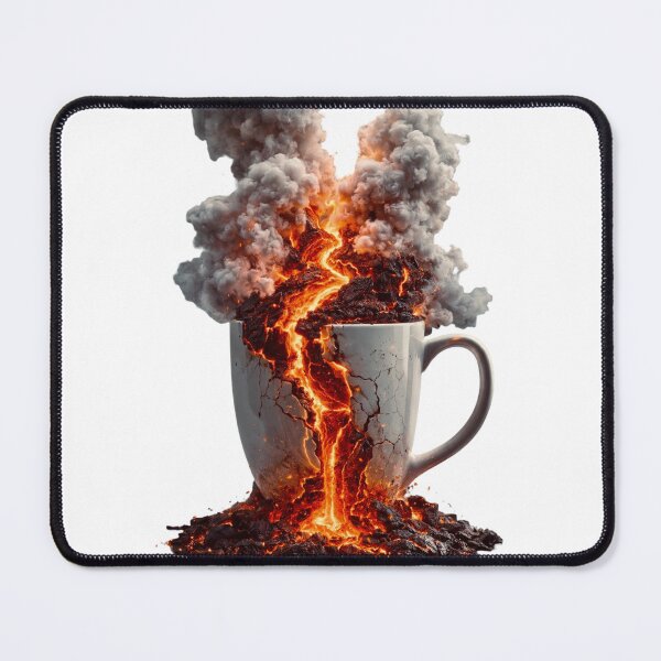 Item preview, Volcanic Coffee Lava Mug designed and sold by Studioartwork.