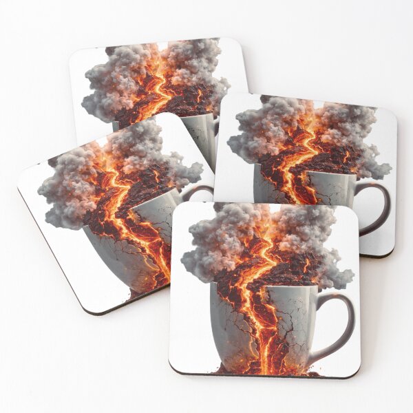 Item preview, Volcanic Coffee Lava Mug designed and sold by Studioartwork.