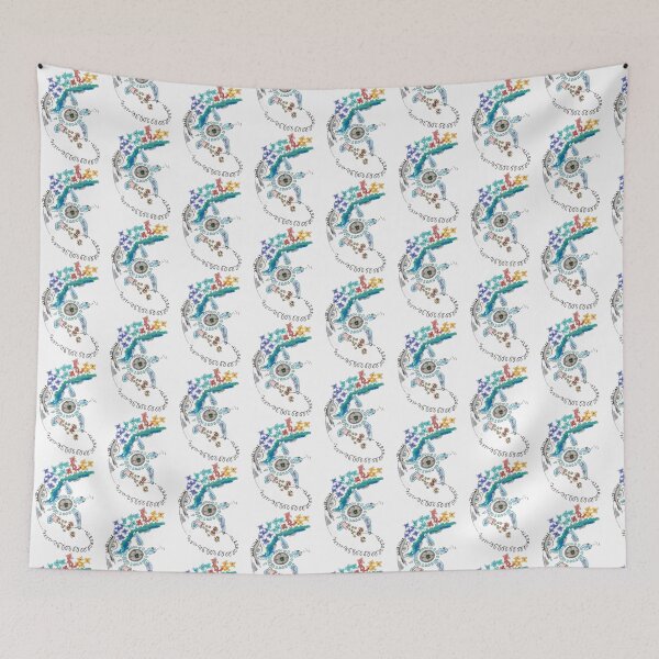 Item preview, Forward Abstract Sea Turtle Cosmic Ocean Journey designed and sold by drawfreak.