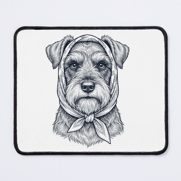 Item preview, Funny Miniature Schnauzer Babushka Dog Mom designed and sold by DoodleTortle.