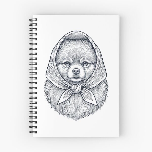 Item preview, Funny Pomeranian Babushka Dog Mom designed and sold by DoodleTortle.