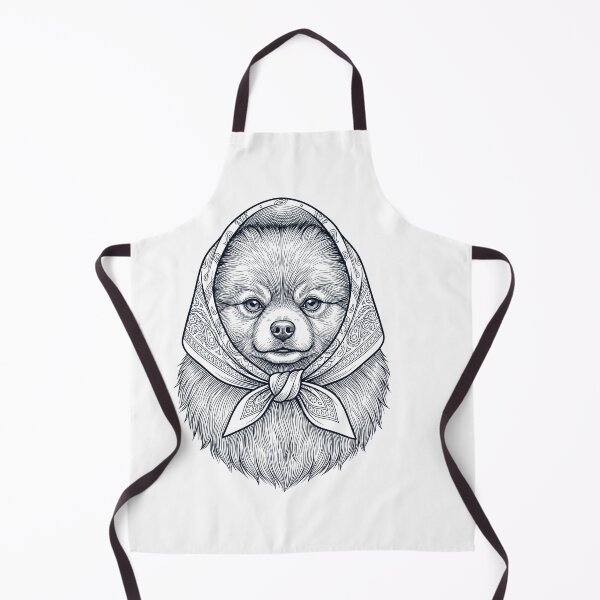 Item preview, Funny Pomeranian Babushka Dog Mom designed and sold by DoodleTortle.