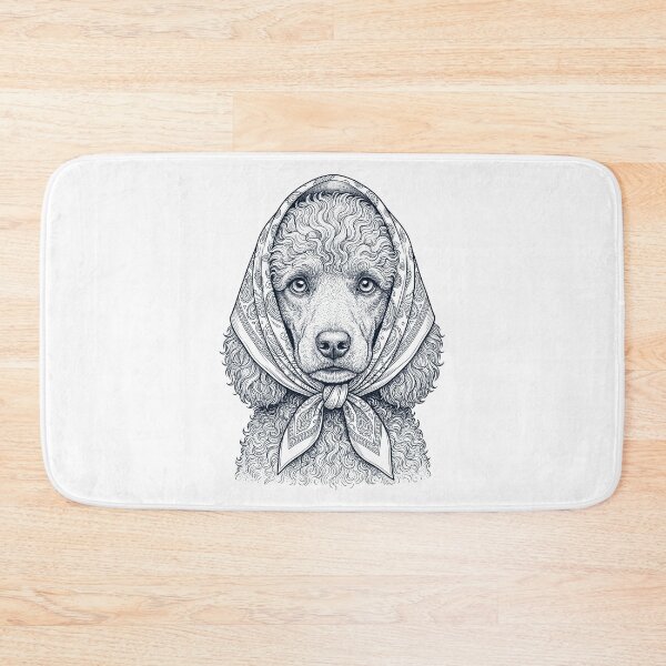 Item preview, Funny Poodle Babushka Dog Mom designed and sold by DoodleTortle.