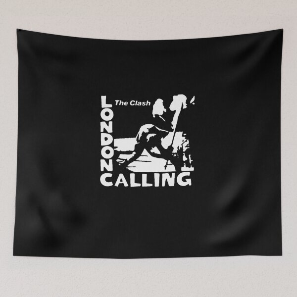 Item preview, The Clash London Calling Punk Rock Retro Graphic designed and sold by memoryweaverart.