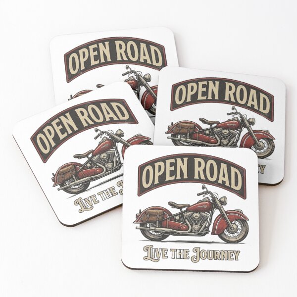 Item preview, Open Road Live Journey Chopper Motorcycle designed and sold by GiggleInkTees.