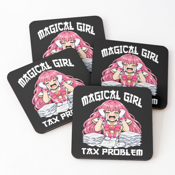 Item preview, ANIME - MAGICAL GIRL TAX PROBLEM designed and sold by KEF Custom.