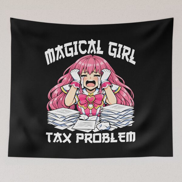 Item preview, ANIME - MAGICAL GIRL TAX PROBLEM designed and sold by KEF Custom.