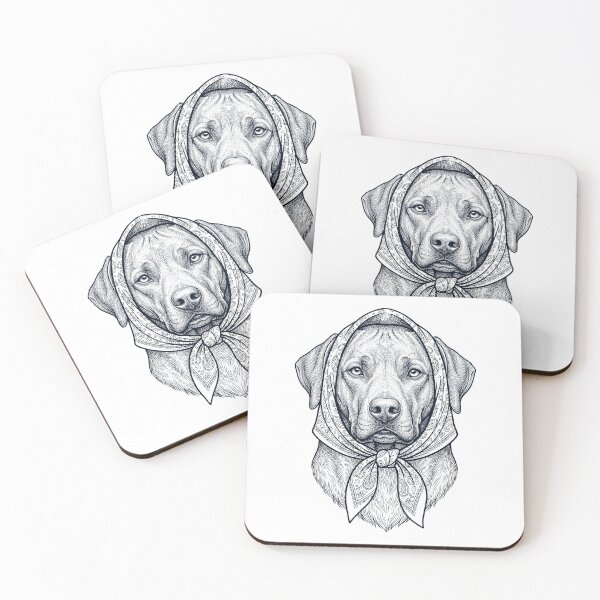 Item preview, Funny Rhodesian Ridgeback Babushka Dog Mom designed and sold by DoodleTortle.