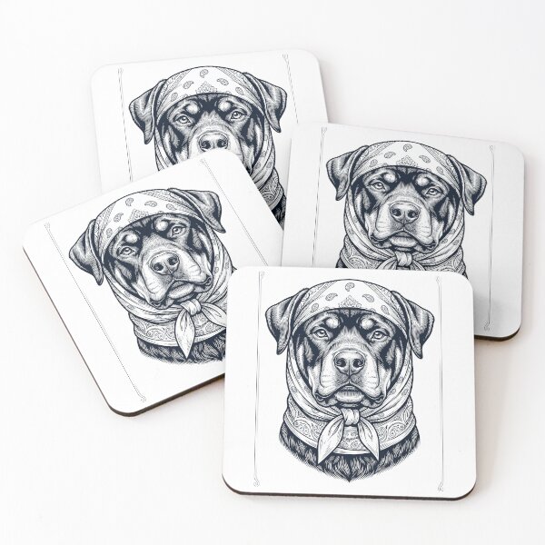 Item preview, Funny Rottweiler Babushka Dog Mom designed and sold by DoodleTortle.