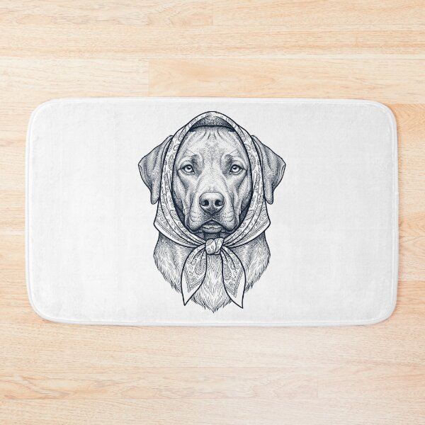 Item preview, Funny Rhodesian Ridgeback Babushka Dog Mom designed and sold by DoodleTortle.