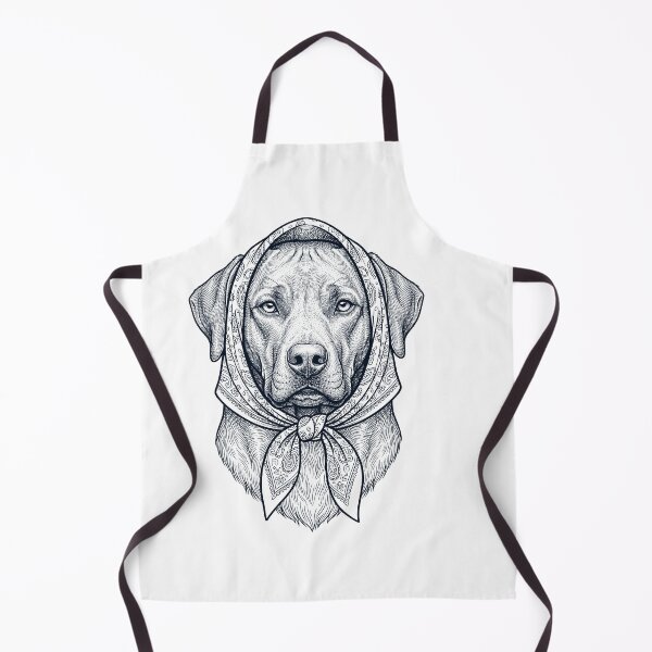 Item preview, Funny Rhodesian Ridgeback Babushka Dog Mom designed and sold by DoodleTortle.