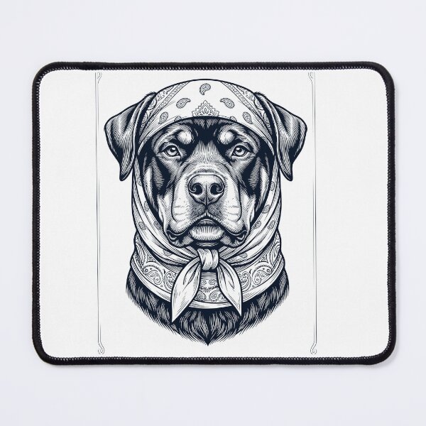 Item preview, Funny Rottweiler Babushka Dog Mom designed and sold by DoodleTortle.