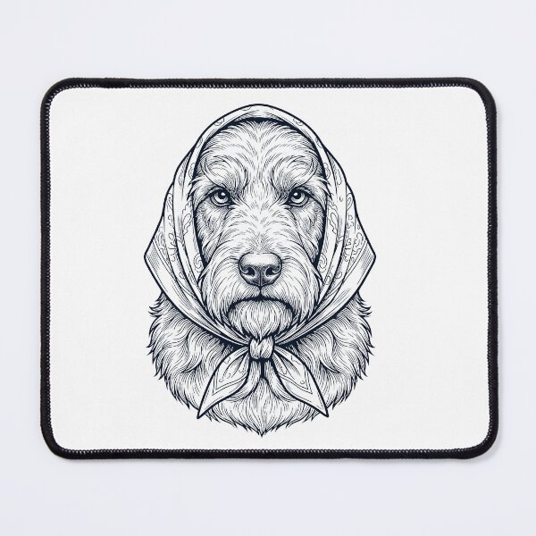 Item preview, Funny Scottish Terrier Babushka Dog Mom designed and sold by DoodleTortle.