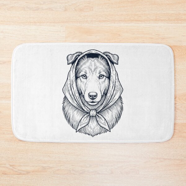 Item preview, Funny Shetland Sheepdog Babushka Dog Mom designed and sold by DoodleTortle.