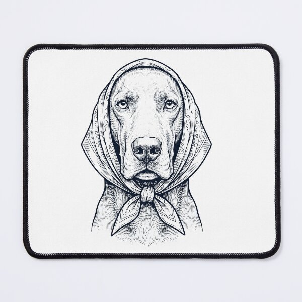 Item preview, Funny Weimaraner Babushka Dog Mom designed and sold by DoodleTortle.