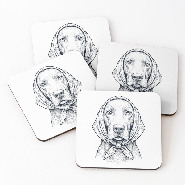 Item preview, Funny Weimaraner Babushka Dog Mom designed and sold by DoodleTortle.
