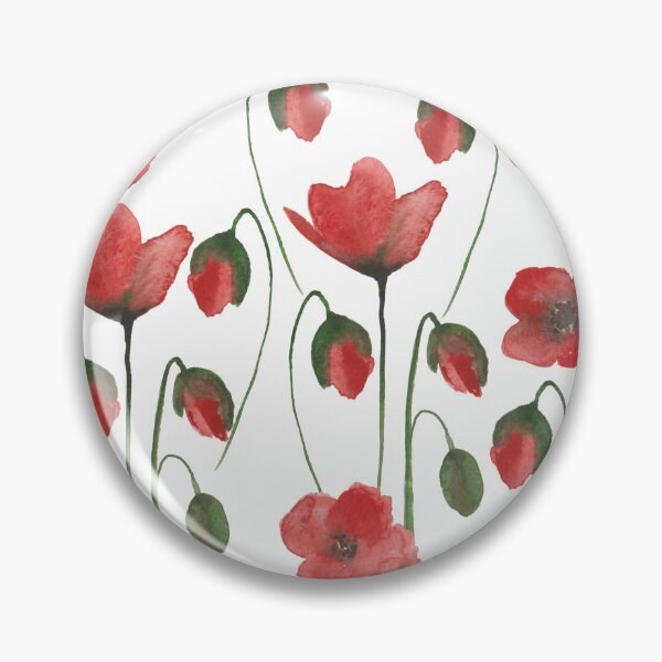 Item preview, Poppy Watercolour Illustration designed and sold by LLilyArt.