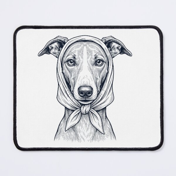 Item preview, Funny Whippet Babushka Dog Mom designed and sold by DoodleTortle.