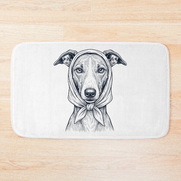Artikelvorschau, Lustige Whippet-Babuschka-Hundemama entworfen und verkauft von DoodleTortle.