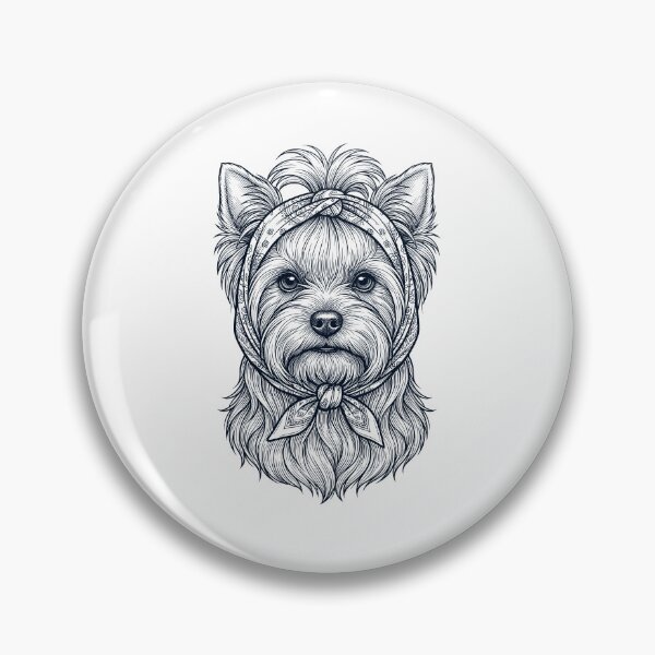 Artikelvorschau, Lustige Yorkshire-Terrier-Babuschka-Hundemama entworfen und verkauft von DoodleTortle.