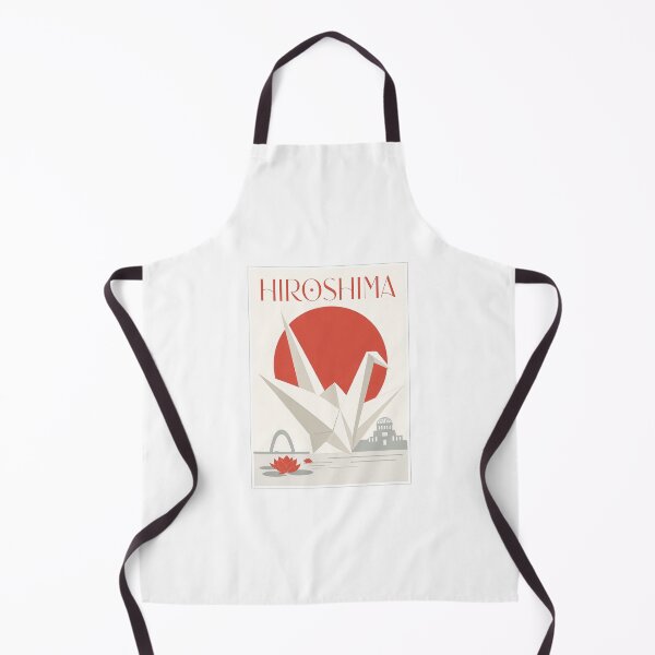 Item preview, Hiroshima Japan Travel Poster Origami Crane designed and sold by Beyond Destinations.