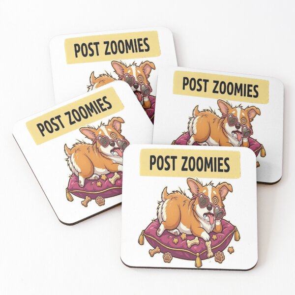 Item preview, Corgi After Zoomies | Funny Corgi Shirt designed and sold by ClaussShop.