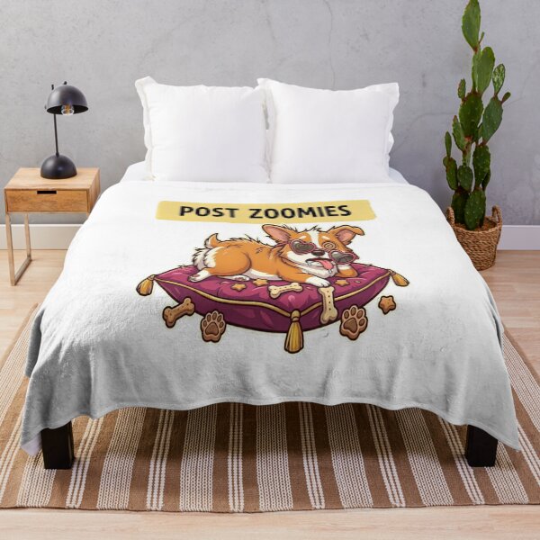 Item preview, Corgi After Zoomies | Funny Corgi Shirt designed and sold by ClaussShop.