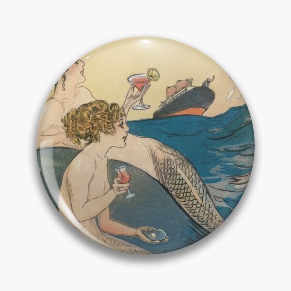 Item preview, Mermaids Drink For Free designed and sold by sarahchapmand.