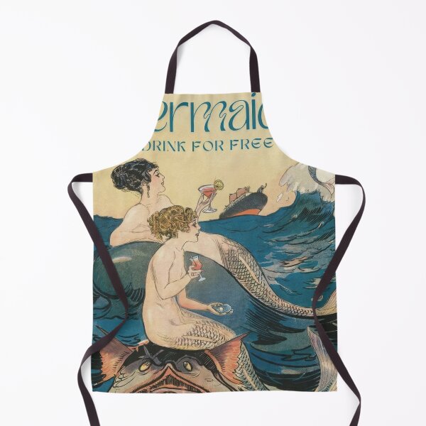 Item preview, Mermaids Drink For Free designed and sold by sarahchapmand.