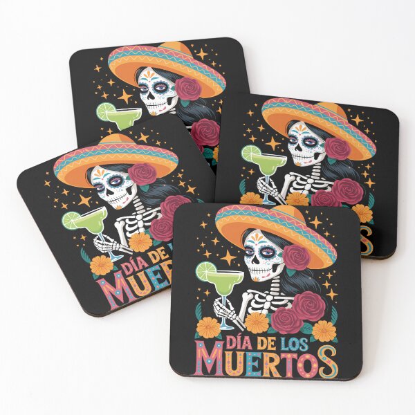 Item preview, Dia De Los Muertos Sugar Skull Tequila Day The Dead designed and sold by TrinaEspinoza.