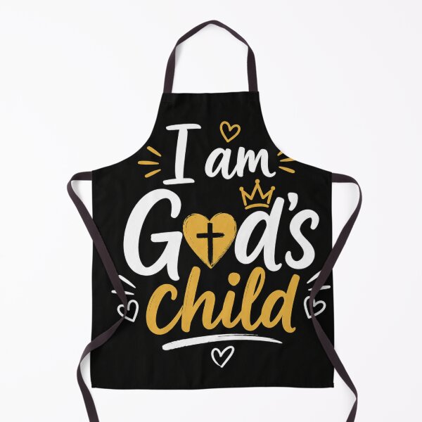 Item preview, I Am God's Child Christian Quote Design designed and sold by Jesusloverbrand.